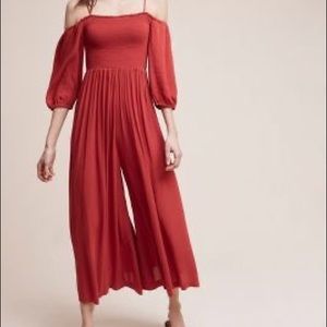 Anthropologie Floreat Wide Leg Jumpsuit